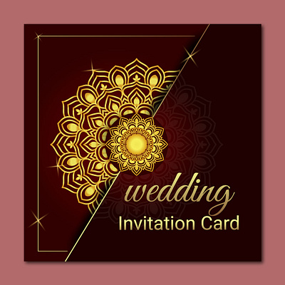 Luxury Invitation Card Design 3d animation branding graphic design logo motion graphics