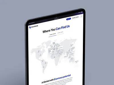 Gausium - partnership branding design graphic design illustration logo mobile prototype ui ux website