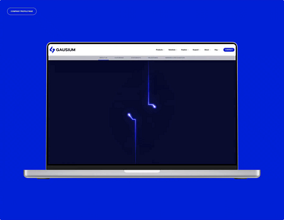 Gausium - company branding design graphic design illustration logo mobile prototype ui ux website