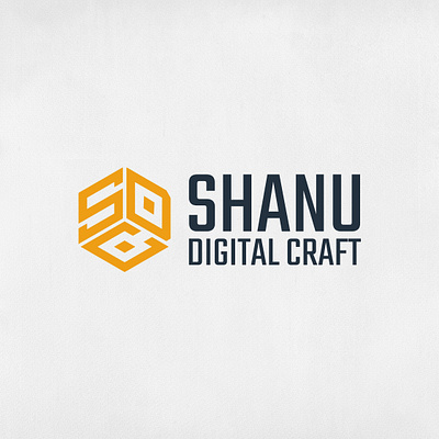 Shanu Digital Craft Logo branding graphic design logo motion graphics ui