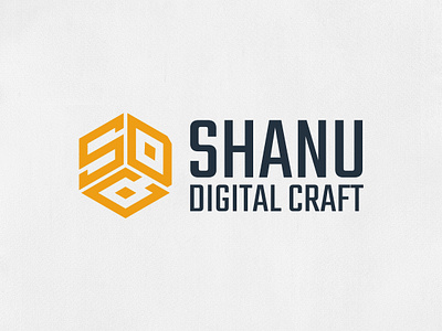 Shanu Digital Craft Logo branding graphic design logo motion graphics ui