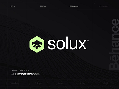 Solux- Website case study animation case study design motion product design solar energy solar wesbite ui uiux design web case study website design website motion zeyox studio