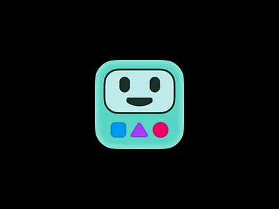 AI Friend for Children's — Apps Icon Challenge Day 26 ios mobile mobile app ui ux widget