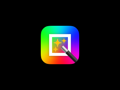 Photo Editor — Apps Icon Challenge Day 26 app design ios mobile mobile app ui ux widget