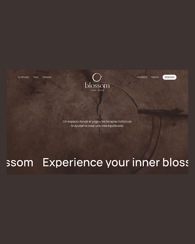 Blossom Yoga Studio 🧘‍♀️✨🌸 development figma mobile responsive ui user experience user interface ux web design website wordpress