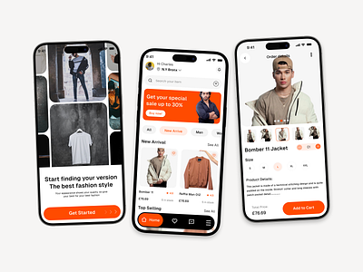 E-commerce App UI fashion ecommerce app mobile shopping product showcase ui ui design user experience