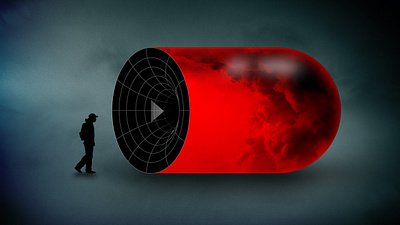 The Black Manosphere black black hole clouds conservative male manosphere men mens rights pill play politics portal red pill right wing silhouette traditional worm hole