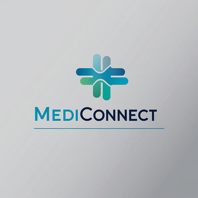 Logo for a clinic (Medi Connect) branding graphic deisgn logo logo art logo design logo designer logo maker