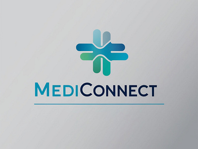 Logo for a clinic (Medi Connect) branding graphic deisgn logo logo art logo design logo designer logo maker