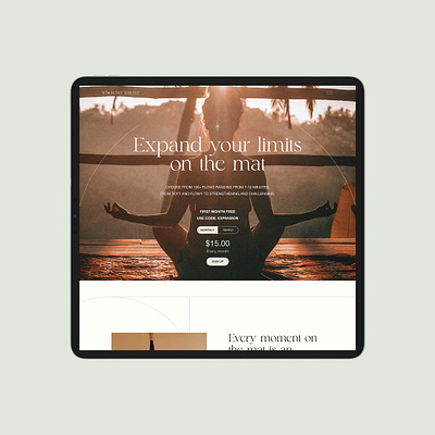 Wherever Forever Yoga Squarespace Website Design & Development css html squarespace web design web development website