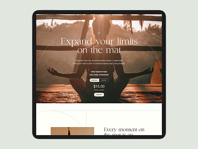 Wherever Forever Yoga Squarespace Website Design & Development css html squarespace web design web development website