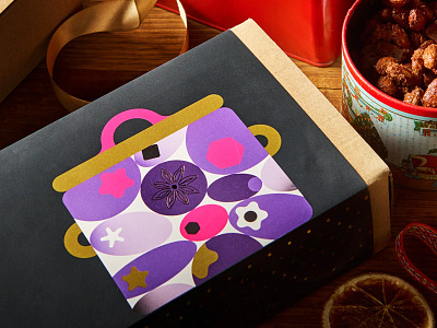 Gewürzhaus christmas gift illustration package packaging