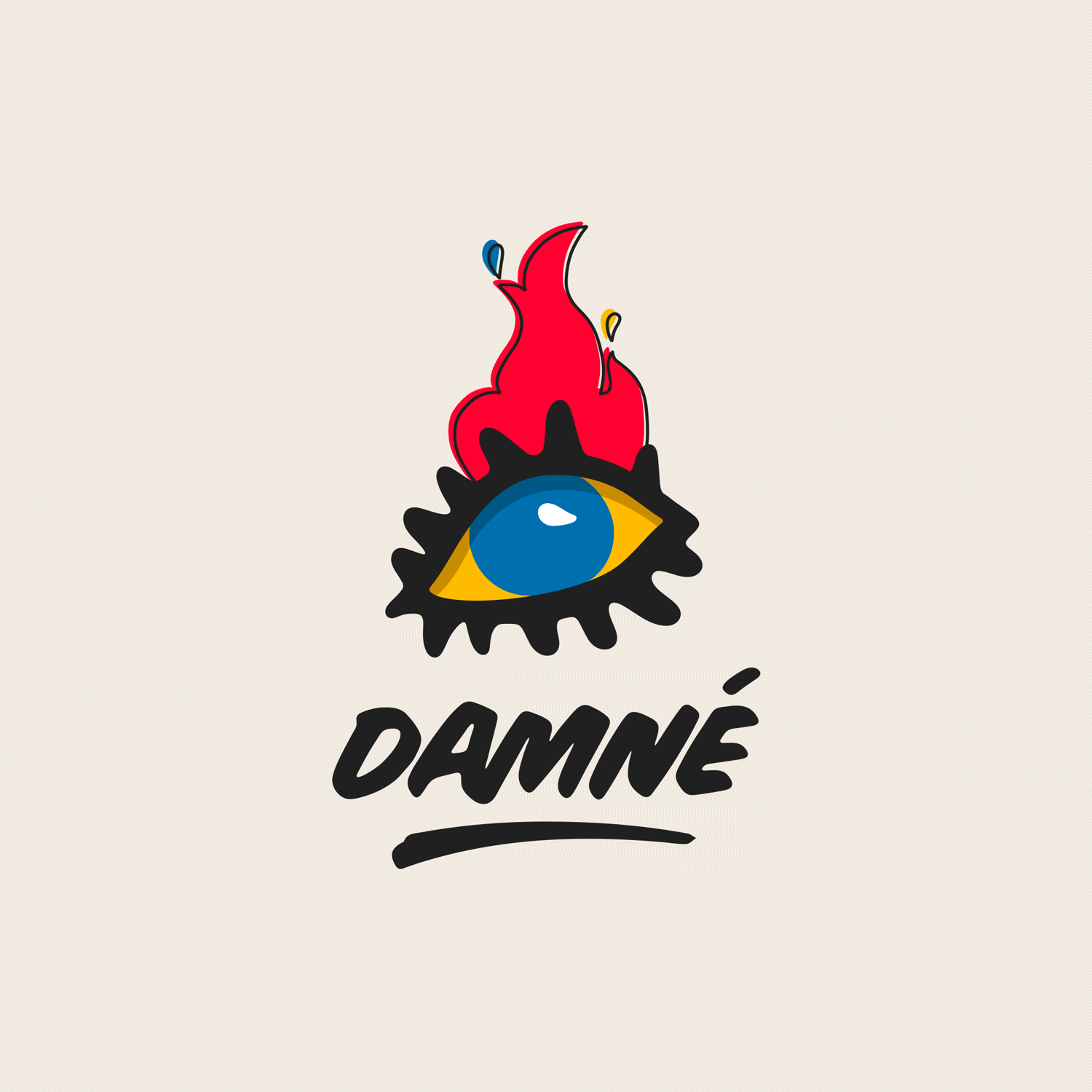 h! dribble. Damné. Visual Identity. Guidelines artdirection branding creativeprocess customlogo designinspiration digitalart frenchdesign graphic design handmadelogo identitydesign illustration logo logoconcept logodesign logotype minimallogo modernlogo motion graphics typography visualidentity