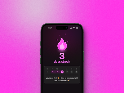 On streak - chilli app chilli duolingo fire ios mobile app startup streak ui