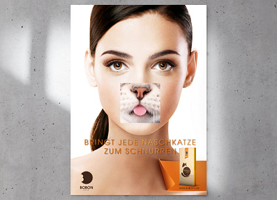 Bobon – Katzenzungen animation branding graphic design logo schlüsselbild