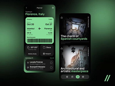 Travel Planning Mobile iOS App Design Concept android app design app design concept app design template dashboard design interface ios mobile mobile app mobile ui photo product design qr qr code travel app travelling ui ux