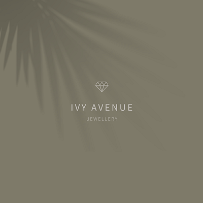 Ivy Avenue Jewellery branding design corporate brand identity design graphic design jewellery logo logo design packaging design