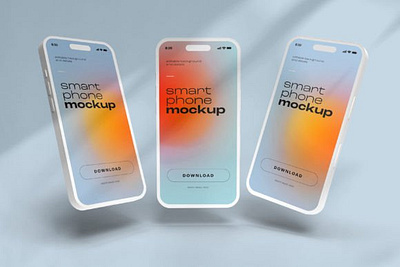 Smart Phone Mockup Design branding case instagram iphone 14 template iphone template telephone