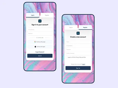 Sign in/Sign up page - Daily UI Challenge dailyui login register signin signup ui