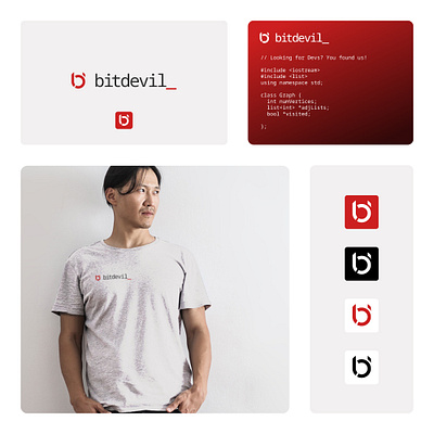 bitdevil Bento Presentation awesome branding coding design graphic design logo minimalist software tech vector