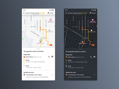 Delivery tracker service design club ui ui camp ui camp w24