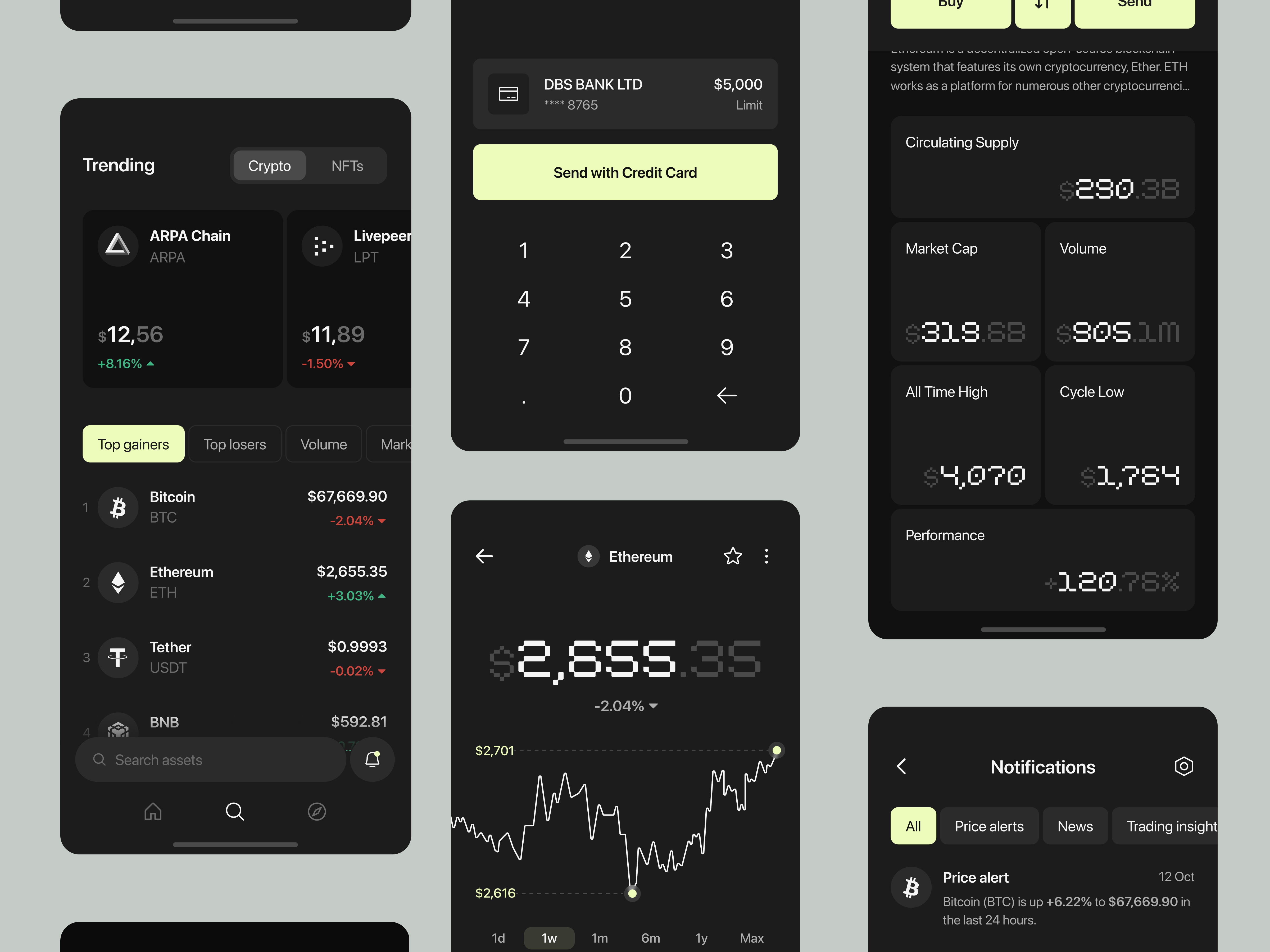 Example of Safyre App With Product Landing Page