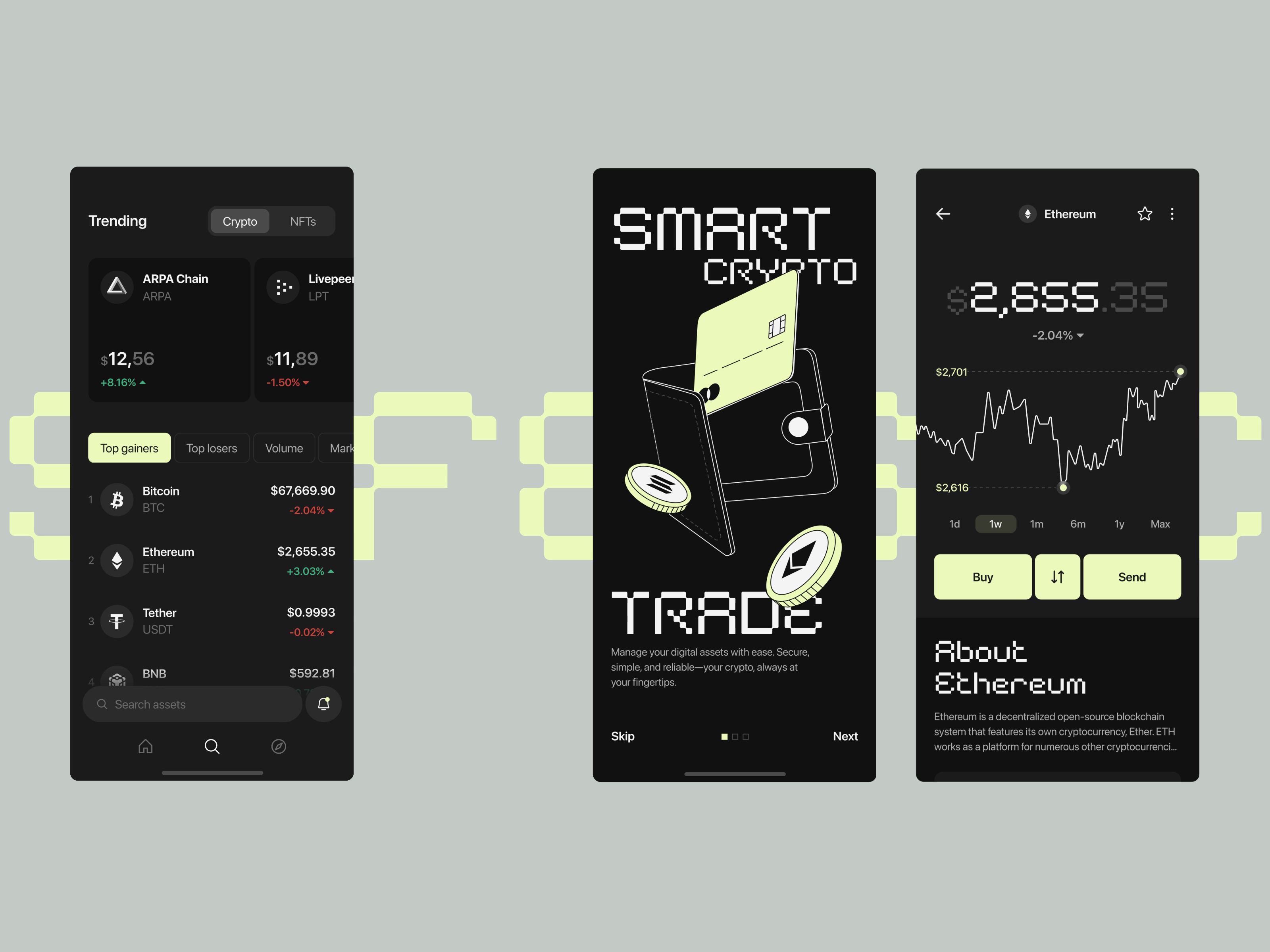 Example of Safyre App With Product Landing Page