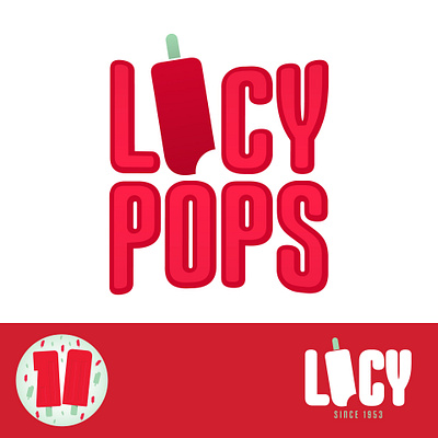 Lucy Pops branding logo