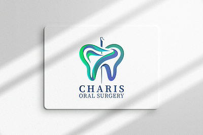 LOGO FOR CHARIS ORAL SURGERY branding design graphic design illustration logo