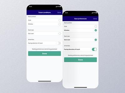 Ticket condition Mobile App Ui app design mobile screen ticket ticket app ticket condition ticket condition app ticket condition design ticket condition details ticket condition mobile ticket condition screen ticket condition ui ticket preference ticket preference app ticket preference design ticket preference details ticket preference mobile ticket preference screen ui