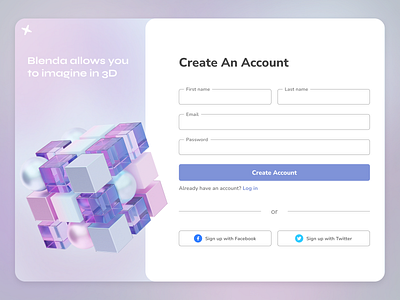 Sign up page dailyui design figma signup uidesign uiux design