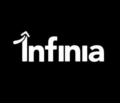 Logo Design: Infinia branding design graphic design logo typography vector