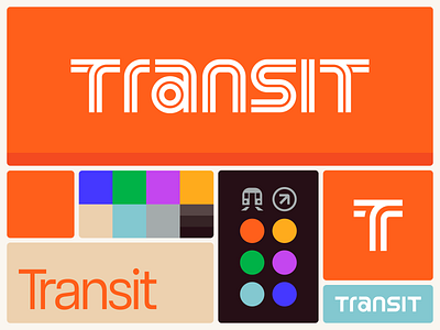 Transit Brand at a Glance apparel bento brand guide brand system branding inline logotype marta nyc subway wordmark