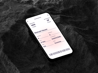 # Daily UI Day : 24 Boarding Pass boarding pass dailyui daly ui design ui ux