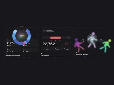 Safety Ring - Triple Bento Grid bento bento grid design designer exercise graphic design grid safety sleep stress ui ui ux