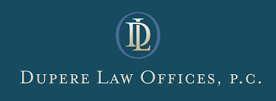 Dupere Law Offices Logo attorney branding law lawyer logo monogram