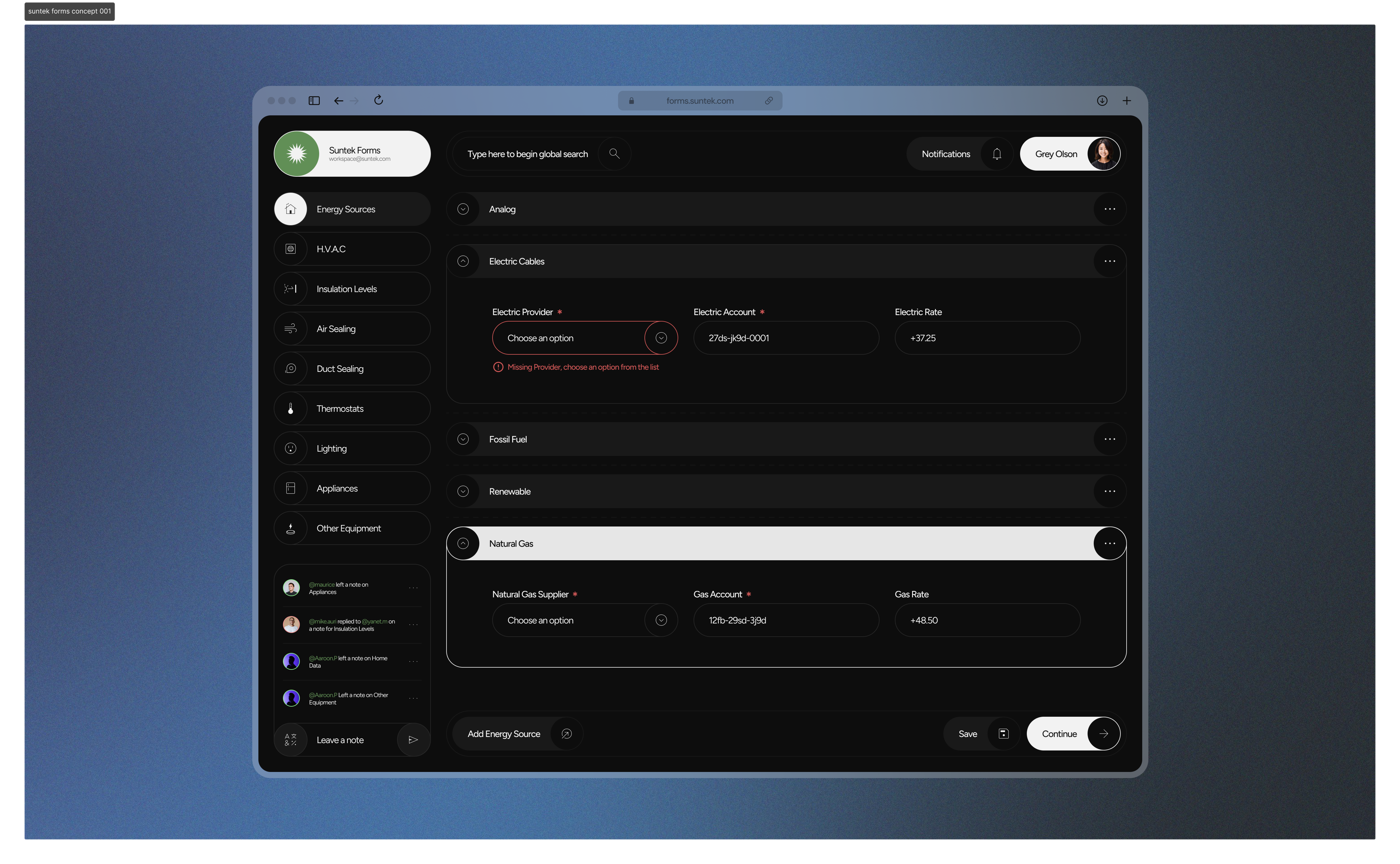 Suntek Forms (concept #001) clean concept dark forms minimal sketch ui ux