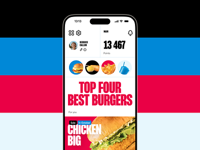 application for Sonic Drive-IN app branding cuberto design fastfood figma mobile sonic drive in ui ux