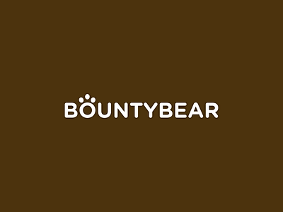 BountyBear Logo brand branding identity logo type typography wordmark