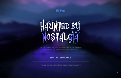 Haunted by Nostalgia | Web Game Experience 3d 3d graphics 8 bit baked lighting branding design experience game game design gameplay halloween happy halloween haunted house horror low poly movies retro spooky video game web