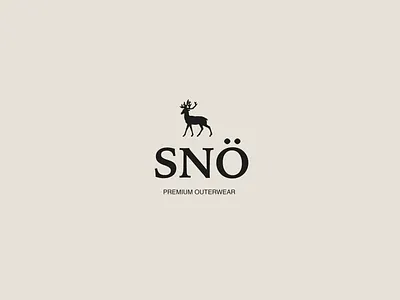SNÖ branding branding design fashion branding graphic design logo swing tag design