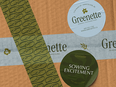 Greenette - Branding artdirection branding custom design garden gardencentre graphic design illustration localbusiness logo modern plants