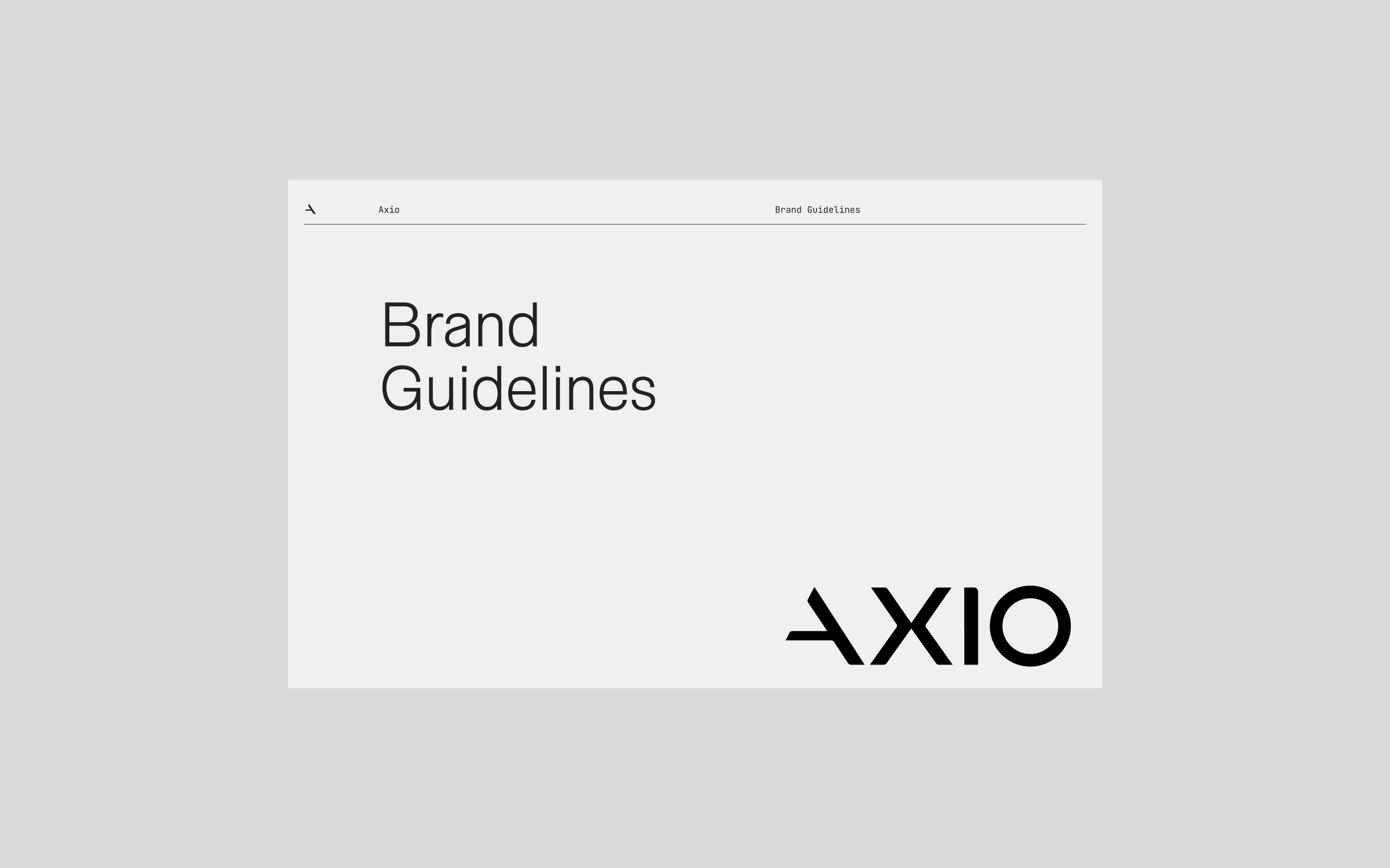 Example of Logolaunch™ — Startup Brand & Guidelines