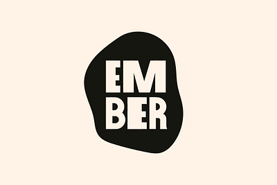 Ember Branding absract branding graphic design logo organic vector