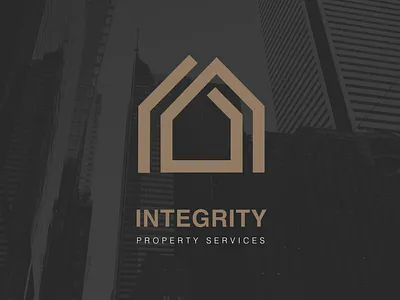 Integrity Property Services branding corporate branding design graphic design logo
