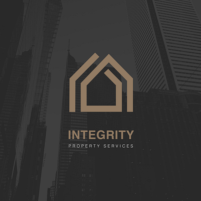 Integrity Property Services branding corporate branding design graphic design logo