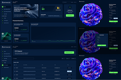 Property Dashboard crypto dashboard investment nft web3