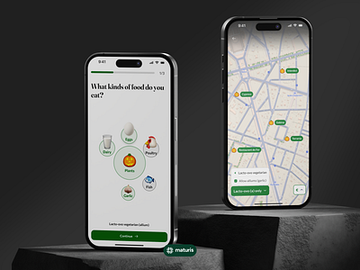 Pastoral — Onboarding & Map (Special Halloween) customer experience cx digital product design food green halloween healthy jounrey guides locator mobile app restaurant ui ui design ux ux design ux research uxr vegans vegetables vegetarians