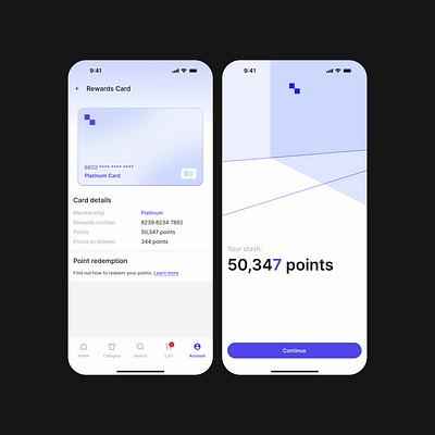 A [UX] E-SET app card credit card design ecommerce loyalty payment menthod product design redeem points super app ux ux design