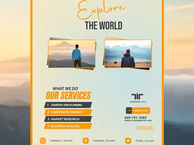 Flyer Design banner flyer poster social media poster web banner